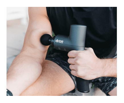 Full Percussion Massage Gun - Power Volt Pro Massager Tool | 4KOR Fitness